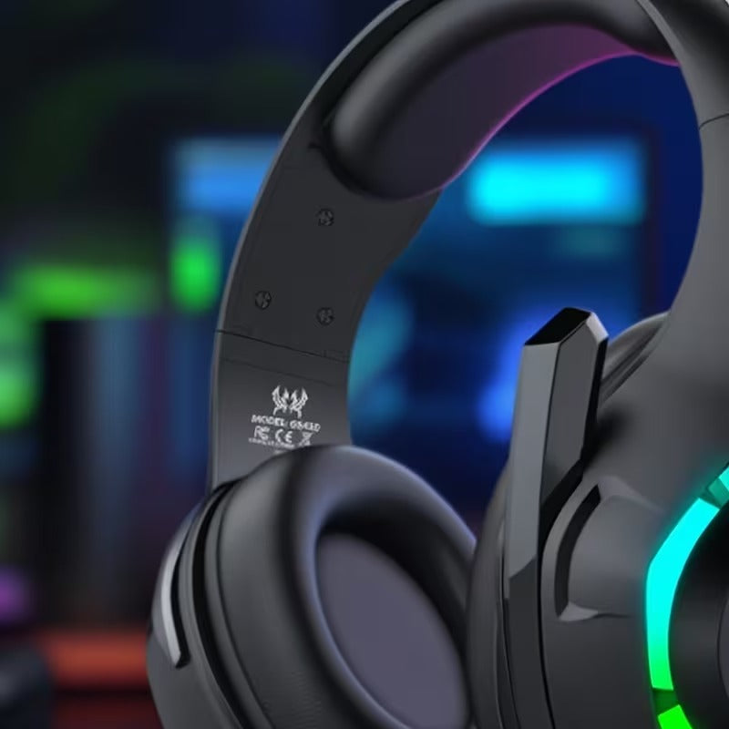 NNETM Gaming Headset PC PS4 PS5 Xbox RGB