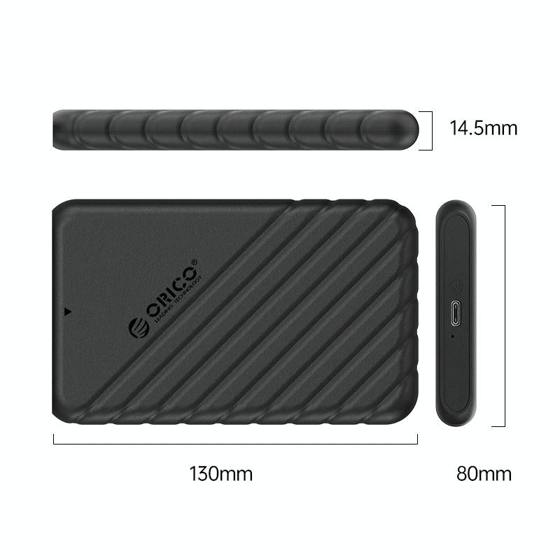 NNEIDS 2.5 Usb c External Hard Drive Case