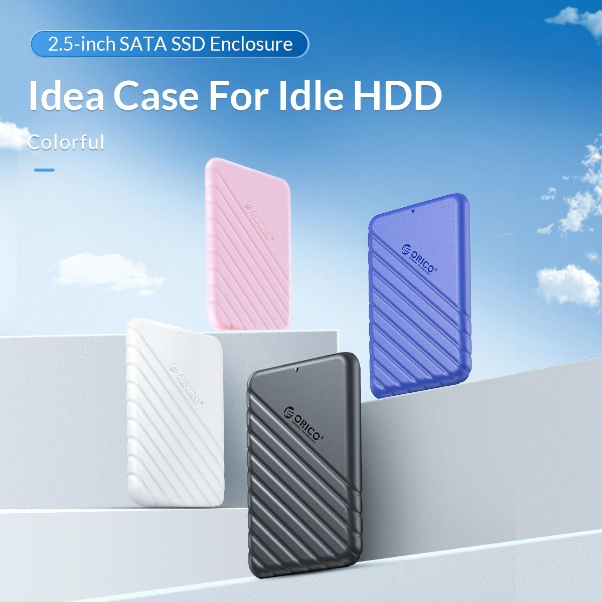 NNEIDS 2.5 Usb c External Hard Drive Case