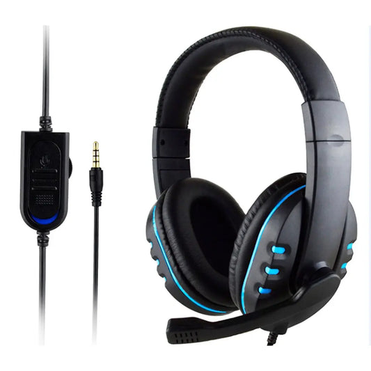 Wired Gaming Headset with Microphone for PS4/PC