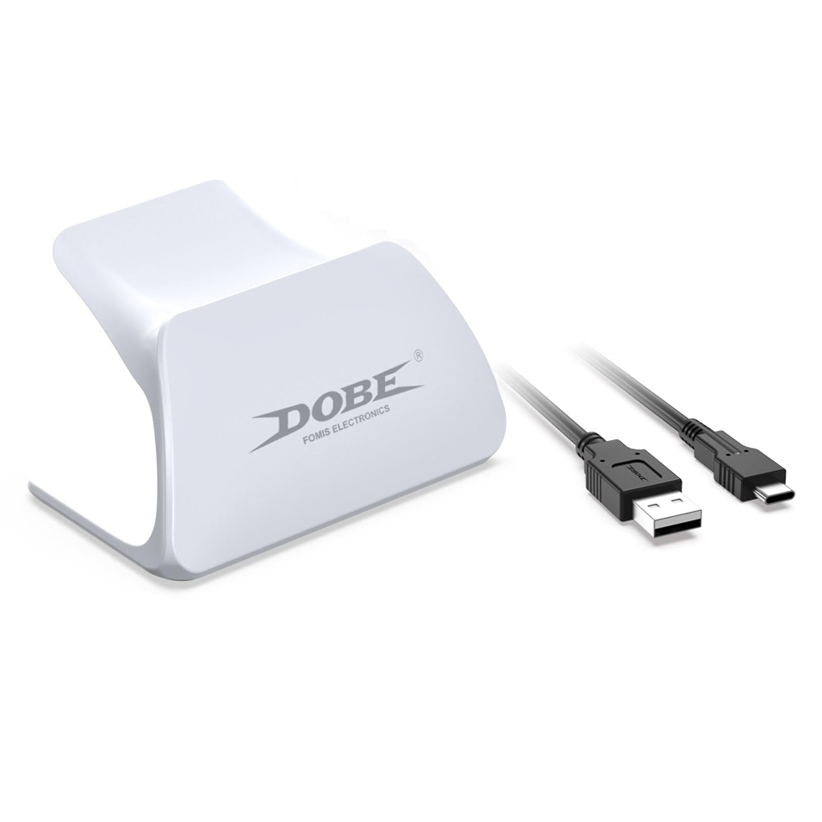 NNEIDS Ps5 Gamepad Controller Holder With Cable - White-0